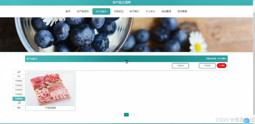 構建農產品交流網 計算機畢業設計全流程方案
